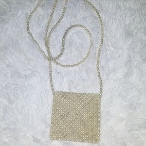 Vintage Mini Crossbody Pearl Bag